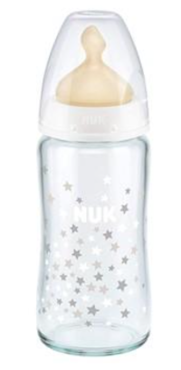 Picture of First Choice Glass Baby Bottles Recalled by NUK Due to Violation of the Federal Lead Content Ban; Sold Exclusively on Amazon.com (Recall Alert)