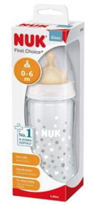 Picture of First Choice Glass Baby Bottles Recalled by NUK Due to Violation of the Federal Lead Content Ban; Sold Exclusively on Amazon.com (Recall Alert)