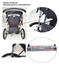 Picture of Baby Trend Recalls Cityscape Travel Jogger Strollers Due to Fall and Injury Hazards (Recall Alert)