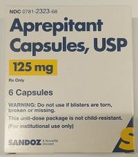 Picture of Sandoz Recalls Aprepitant Capsules and Lidocaine and Prilocaine Cream Prescription Drugs Due to Failure to Meet Child Resistant Packaging Requirement; Risk of Poisoning