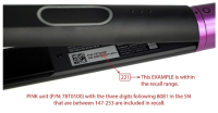 Picture of Lexmark Ventures Recalls Solexio Hair Stylers Due to Electrocution or Shock Hazard