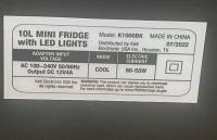 Picture of Kell Electronic Recalls Personal Chiller Mini Gamer Refrigerators Due to Burn Hazard