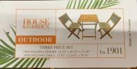 Picture of TJX Recalls Foldable Bistro Set Chairs Due to Fall Hazard; Sold at Marshalls, T.J. Maxx, HomeGoods and Homesense Stores