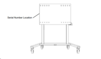 Picture of Mobile Stands for Large Interactive Flat Panel Displays Recalled Due to Tip-Over and Entrapment Hazards; Imported by SMART Technologies