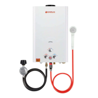 Picture of The Home Appliances Recalls Camplux Brand Portable Tankless Water Heaters Due to Fire Hazard