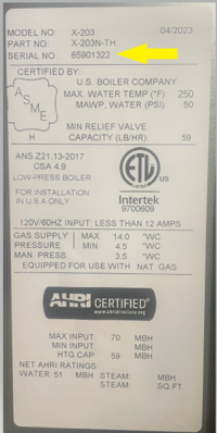 Picture of U.S. Boiler Company Recalls Gas-Fired Hot Water Residential Boilers Due to Carbon Monoxide Poisoning Hazard