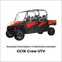 Picture of Intimidator Recalls Intimidator and Mahindra Utility Vehicles (UTVs) Due to Crash Hazard