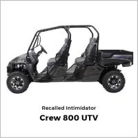 Picture of Intimidator Recalls Intimidator and Mahindra Utility Vehicles (UTVs) Due to Crash Hazard