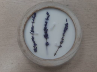 Picture of Orly Recalls Lavender Scented Candles in a Round Wooden Bread Bowl Due to Fire and Burn Hazards; Sold Exclusively at Cracker Barrel Old Country Store