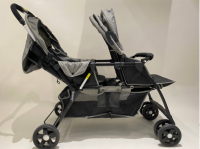 Picture of Stiger Recalls Besrey Twins Strollers Due to Entrapment, Fall and Choking Hazards; Violation of Federal Regulation for Strollers; Sold Exclusively on Amazon.com 