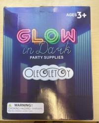 Picture of Glow in Dark Party Supplies Toy Sets Recalled Due to Ingestion Hazard; Violation of Federal Regulations for Battery-Operated Toys; Sold Exclusively on Amazon.com by OleOleToy