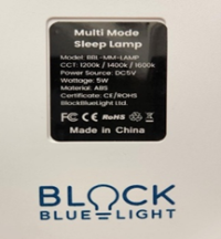 Picture of Rechargeable Portable Lamps with Lithium-Ion Batteries Recalled Due to Fire and Burn Hazards; Imported by BlockBlueLight