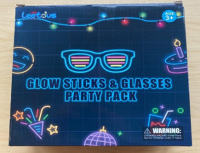 Picture of Leetous Recalls Glow Sticks and Glasses Party Pack Toys Due to Serious Injury or Death from Ingestion Hazard; Violation of Federal Regulations for Battery-Operated Toys; Sold Exclusively on Amazon.com