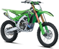 Picture of Kawasaki Motors USA Recalls Model Year 2025 Competition and Cross-Country Motorcycles Due to Crash Hazard