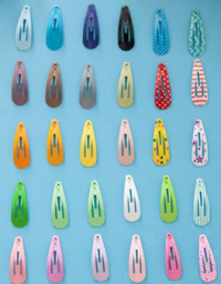 Picture of Dlesot Snap Children's Hair Clips Recalled Due to Lead Poisoning Hazard; Violation of Federal Ban for Lead in Paint; Sold Exclusively on Amazon by YFLGOTOO