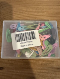 Picture of Dlesot Snap Children's Hair Clips Recalled Due to Lead Poisoning Hazard; Violation of Federal Ban for Lead in Paint; Sold Exclusively on Amazon by YFLGOTOO