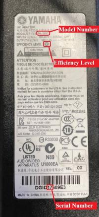 Picture of Yamaha Corporation of America Recalls Power Adaptors for Digital Pianos and Music Workstations Due to Burn and Fire Hazards