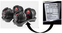 Picture of Johnson Health Tech Trading Recalls BowFlex Adjustable Dumbbells Due to Impact Hazard, Including 3.7 Million Sold by Nautilus Inc.