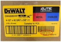 Picture of DEWALT Recalls Grinder Flap Discs Due to Laceration and Injury Hazards
