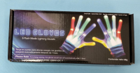 Picture of LED Gloves Recalled Due to Risk of Serious Injury or Death from Battery Ingestion; Violates the Mandatory Toy Standard and Child Resistant Coin Battery Packaging Standard; Sold on Amazon by Minongad