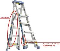 Picture of Werner Recalls 20' and 24' Multi-Max Pro Multi-Purpose Ladders Due to Fall Hazard