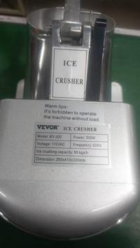 Picture of Sanven Technology Recalls Vevor Ice Crushers Due to Fire Hazard