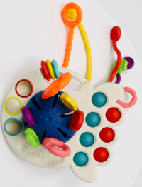 Picture of Yetonamr Pull String Teething Toys Recalled Due to Risk of Serious Injury or Death from Choking; Violate Mandatory Standard for Toys; Sold on Amazon by Longyanguiheng