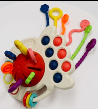 Picture of Yetonamr Pull String Teething Toys Recalled Due to Risk of Serious Injury or Death from Choking; Violate Mandatory Standard for Toys; Sold on Amazon by Longyanguiheng