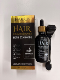Picture of Sefudun 5% Minoxidil Hair Growth Serum Kits Recalled Due to Risk of Serious Injury or Death from Child Poisoning; Violates Mandatory Standard for Child-Resistant Packaging; Sold on Amazon by Nengmiaokeji
