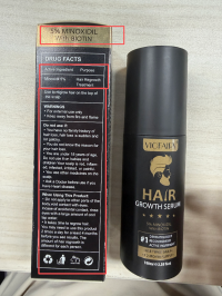 Picture of Viofairy Hair Growth Serum Bottles Recalled Due to Risk of Serious Injury or Death from Child Poisoning; Violates Mandatory Standard for Child-Resistant Packaging; Sold on Amazon by FDA