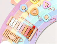Picture of Rainbow Wall Toys Recalled Due to Risk of Serious Injury or Death from Choking Hazard; Violate Mandatory Standard for Children's Toys; Sold on Amazon by Justforjoyful
