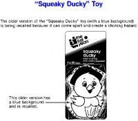 Squeaky Duck Toy