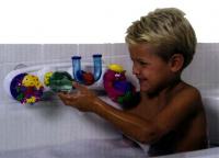 Picture of Boy Playing with Activity Tray